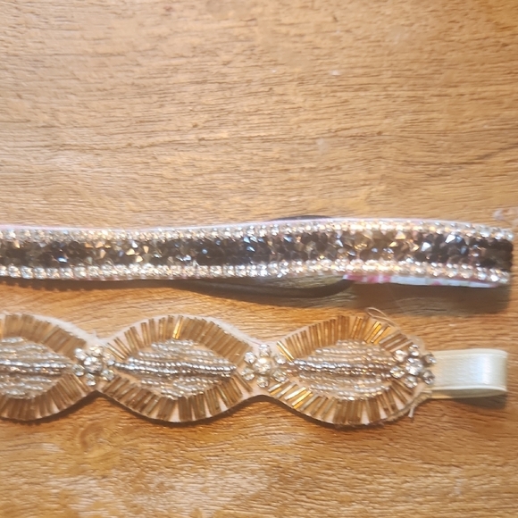 Francesca's Collections Gold and Black Hair Accessories NWOT - Picture 4 of 5